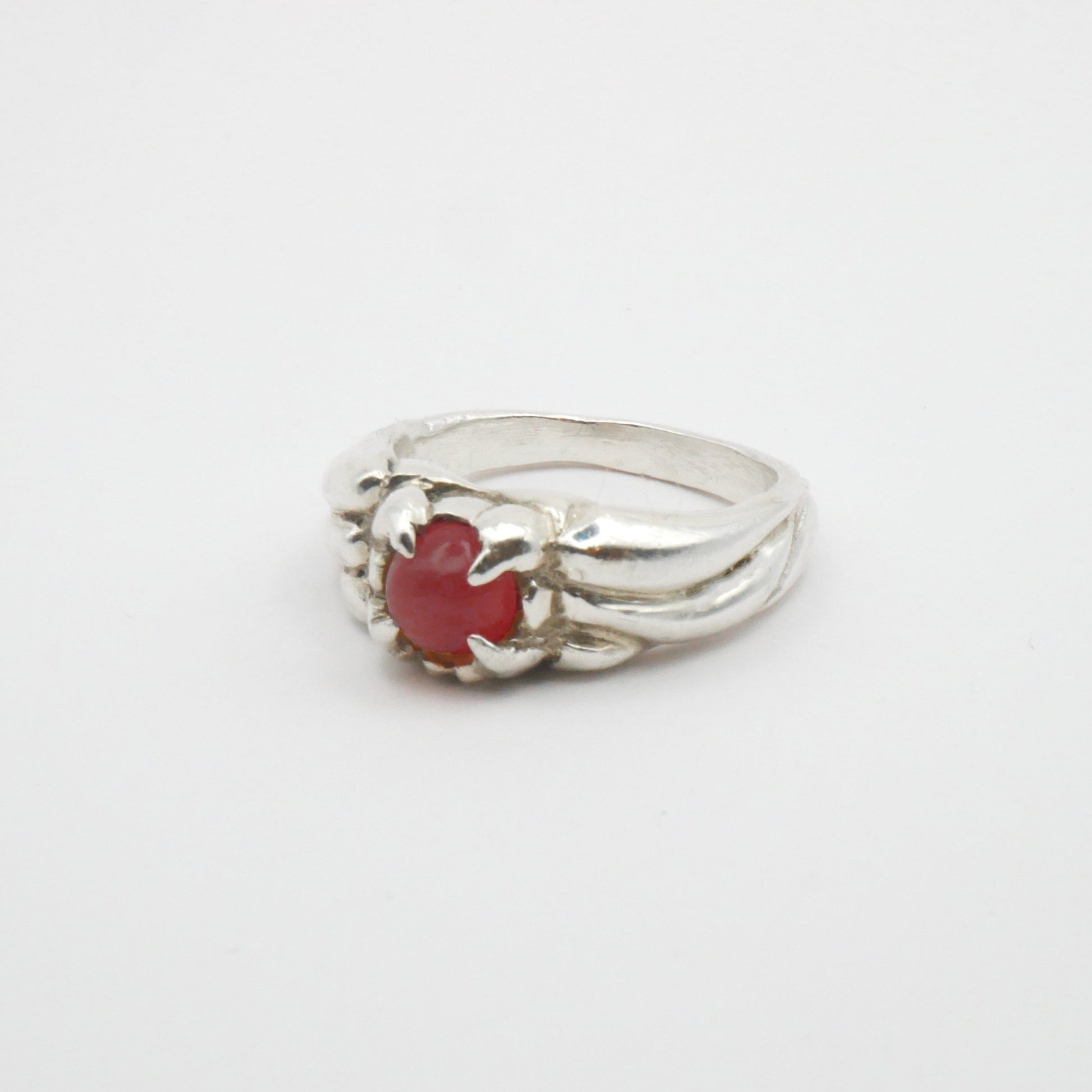Costal Shell Ring - Ruby