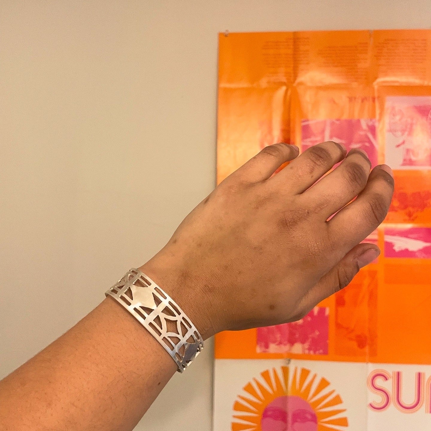 Monroe Street Patterned Cuff