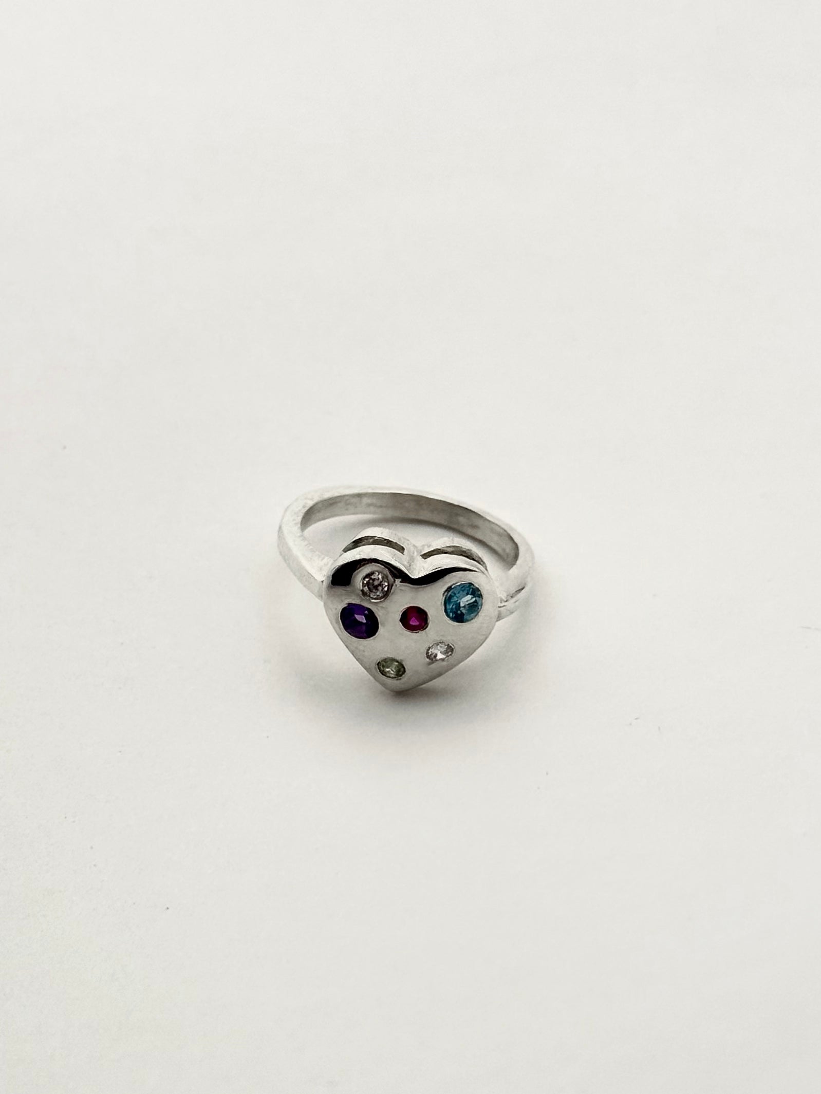 Confetti Heart Ring