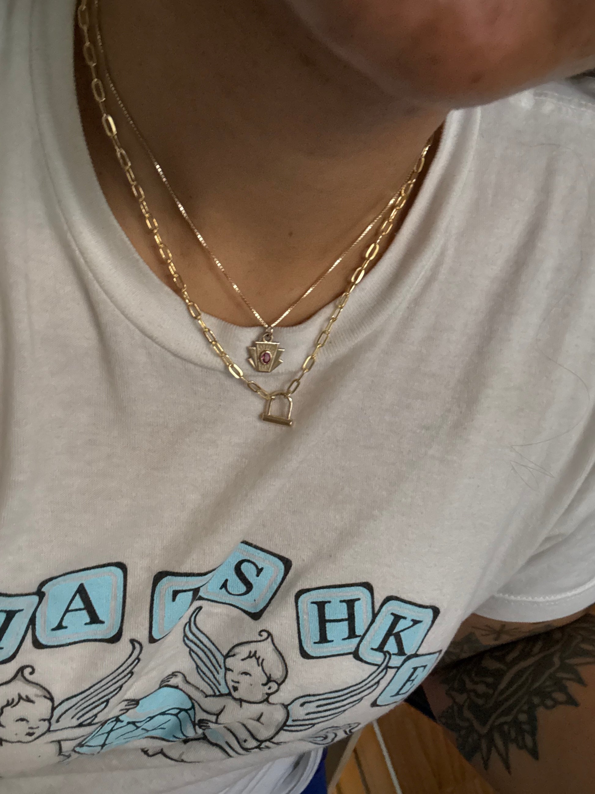 Mini U-Lock Necklace