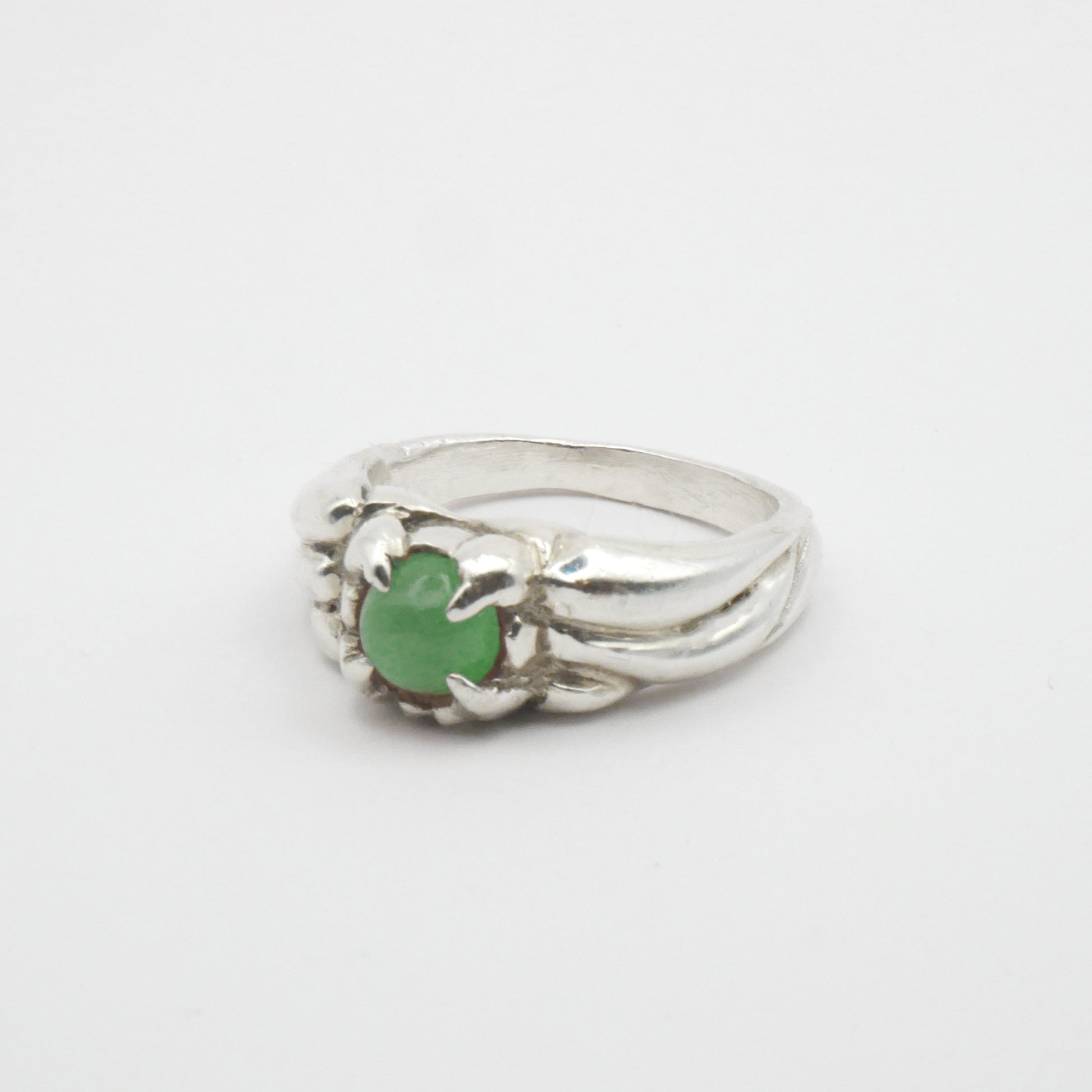 Costal Shell Ring - Crysoprase