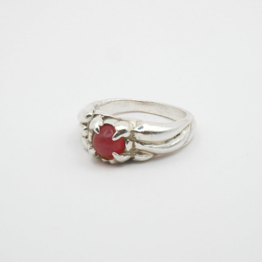 Costal Shell Ring - Ruby
